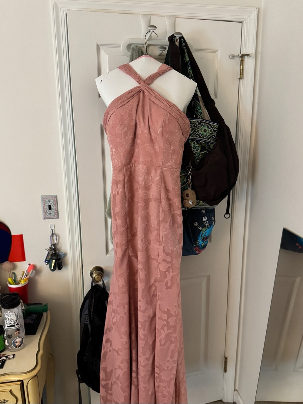 Azazie Rue dress in Rosette